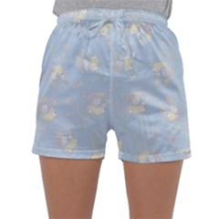 Women s Satin Sleepwear Shorts 