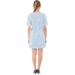 Sixties Short Sleeve Mini Dress 