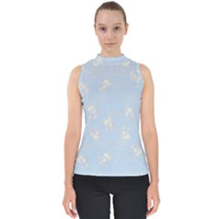 Mock Neck Shell Top 