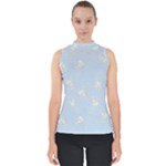 Bluey, Bluey merch, Bluey pattern, Bluey Bluey, bingo, Bluey design, bluey dog Mock Neck Shell Top Bluey, Bluey merch, Bluey pattern, Bluey Bluey, bingo, Bluey design, bluey dog Mock Neck Shell Top
