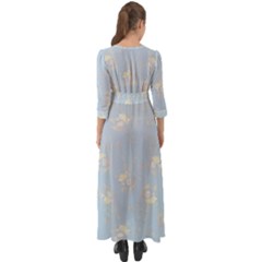 Button Up Boho Maxi Dress 