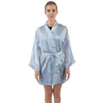Bluey, Bluey merch, Bluey pattern, Bluey Bluey, bingo, Bluey design, bluey dog Long Sleeve Satin Kimono Bluey, Bluey merch, Bluey pattern, Bluey Bluey, bingo, Bluey design, bluey dog Long Sleeve Satin Kimono