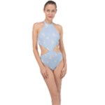 Bluey, Bluey merch, Bluey pattern, Bluey Bluey, bingo, Bluey design, bluey dog Halter Side Cut Swimsuit Bluey, Bluey merch, Bluey pattern, Bluey Bluey, bingo, Bluey design, bluey dog Halter Side Cut Swimsuit