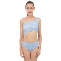 Spliced Up Two Piece Swimsuit 