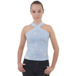 Bluey, Bluey merch, Bluey pattern, Bluey Bluey, bingo, Bluey design, bluey dog Cross Neck Velour Top Bluey, Bluey merch, Bluey pattern, Bluey Bluey, bingo, Bluey design, bluey dog Cross Neck Velour Top