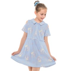 Kids  Short Sleeve Shirt Dress 