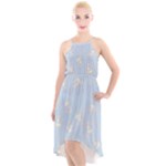Bluey, Bluey merch, Bluey pattern, Bluey Bluey, bingo, Bluey design, bluey dog High-Low Halter Chiffon Dress Bluey, Bluey merch, Bluey pattern, Bluey Bluey, bingo, Bluey design, bluey dog High-Low Halter Chiffon Dress