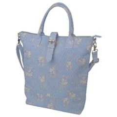 Buckle Top Tote Bag 