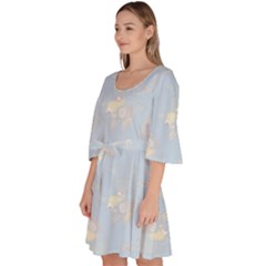 Velour Kimono Dress 