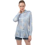 Bluey, Bluey merch, Bluey pattern, Bluey Bluey, bingo, Bluey design, bluey dog Long Sleeve Satin Shirt Bluey, Bluey merch, Bluey pattern, Bluey Bluey, bingo, Bluey design, bluey dog Long Sleeve Satin Shirt