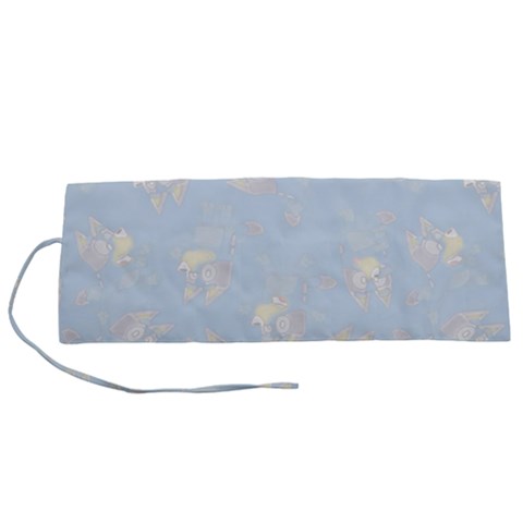 Bluey, Bluey merch, Bluey pattern, Bluey Bluey, bingo, Bluey design, bluey dog Roll Up Canvas Pencil Holder (S) from ArtsNow.com