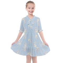Kids  All Frills Chiffon Dress 