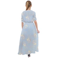 Waist Tie Boho Maxi Dress 