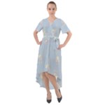 Bluey, Bluey merch, Bluey pattern, Bluey Bluey, bingo, Bluey design, bluey dog Front Wrap High Low Dress Bluey, Bluey merch, Bluey pattern, Bluey Bluey, bingo, Bluey design, bluey dog Front Wrap High Low Dress