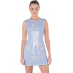 Bluey, Bluey merch, Bluey pattern, Bluey Bluey, bingo, Bluey design, bluey dog Lace Up Front Bodycon Dress Bluey, Bluey merch, Bluey pattern, Bluey Bluey, bingo, Bluey design, bluey dog Lace Up Front Bodycon Dress
