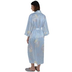 Maxi Satin Kimono 