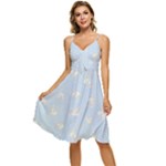 Bluey, Bluey merch, Bluey pattern, Bluey Bluey, bingo, Bluey design, bluey dog Sleeveless Tie Front Chiffon Dress Bluey, Bluey merch, Bluey pattern, Bluey Bluey, bingo, Bluey design, bluey dog Sleeveless Tie Front Chiffon Dress