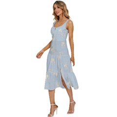 Women s Sleeveless Corset Midi Dress 