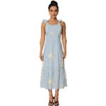 Bluey, Bluey merch, Bluey pattern, Bluey Bluey, bingo, Bluey design, bluey dog Tie-Strap Tiered Midi Chiffon Dress Bluey, Bluey merch, Bluey pattern, Bluey Bluey, bingo, Bluey design, bluey dog Tie-Strap Tiered Midi Chiffon Dress
