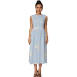 Bluey, Bluey merch, Bluey pattern, Bluey Bluey, bingo, Bluey design, bluey dog Sleeveless Round Neck Midi Dress Bluey, Bluey merch, Bluey pattern, Bluey Bluey, bingo, Bluey design, bluey dog Sleeveless Round Neck Midi Dress