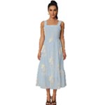 Bluey, Bluey merch, Bluey pattern, Bluey Bluey, bingo, Bluey design, bluey dog Square Neckline Tiered Midi Dress Bluey, Bluey merch, Bluey pattern, Bluey Bluey, bingo, Bluey design, bluey dog Square Neckline Tiered Midi Dress