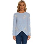 Bluey, Bluey merch, Bluey pattern, Bluey Bluey, bingo, Bluey design, bluey dog Long Sleeve Crew Neck Pullover Top Bluey, Bluey merch, Bluey pattern, Bluey Bluey, bingo, Bluey design, bluey dog Long Sleeve Crew Neck Pullover Top