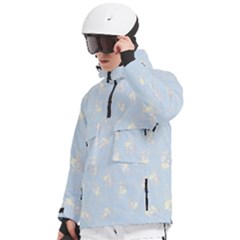 Men s Pullover Zip Ski and Snowboard Waterproof Breathable Jacket 