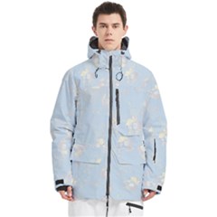 Men s Multi Pockets Zip Ski and Snowboard Waterproof Breathable Jacket 