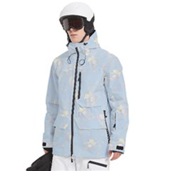 Men s Multi Pockets Zip Ski and Snowboard Waterproof Breathable Jacket 