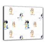 Bluey, Bluey merch, Bluey pattern, Bluey Bluey, bingo, Bluey design, bluey dog Canvas 20 x 16 (Stretched) Bluey, Bluey merch, Bluey pattern, Bluey Bluey, bingo, Bluey design, bluey dog Canvas 20 x 16 (Stretched)