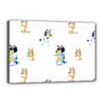 Bluey, Bluey merch, Bluey pattern, Bluey Bluey, bingo, Bluey design, bluey dog Canvas 18 x 12 (Stretched) Bluey, Bluey merch, Bluey pattern, Bluey Bluey, bingo, Bluey design, bluey dog Canvas 18 x 12 (Stretched)