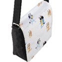 Flap Closure Messenger Bag (L) 