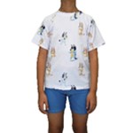 Bluey, Bluey merch, Bluey pattern, Bluey Bluey, bingo, Bluey design, bluey dog Kids Short Sleeve Swimwear Bluey, Bluey merch, Bluey pattern, Bluey Bluey, bingo, Bluey design, bluey dog Kids Short Sleeve Swimwear