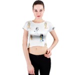 Bluey, Bluey merch, Bluey pattern, Bluey Bluey, bingo, Bluey design, bluey dog Crew Neck Crop Top Bluey, Bluey merch, Bluey pattern, Bluey Bluey, bingo, Bluey design, bluey dog Crew Neck Crop Top