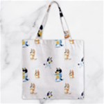 Bluey, Bluey merch, Bluey pattern, Bluey Bluey, bingo, Bluey design, bluey dog Zipper Grocery Tote Bag Bluey, Bluey merch, Bluey pattern, Bluey Bluey, bingo, Bluey design, bluey dog Zipper Grocery Tote Bag