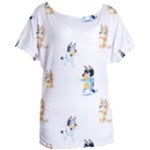 Bluey, Bluey merch, Bluey pattern, Bluey Bluey, bingo, Bluey design, bluey dog Women s Oversized T-Shirt Bluey, Bluey merch, Bluey pattern, Bluey Bluey, bingo, Bluey design, bluey dog Women s Oversized T-Shirt