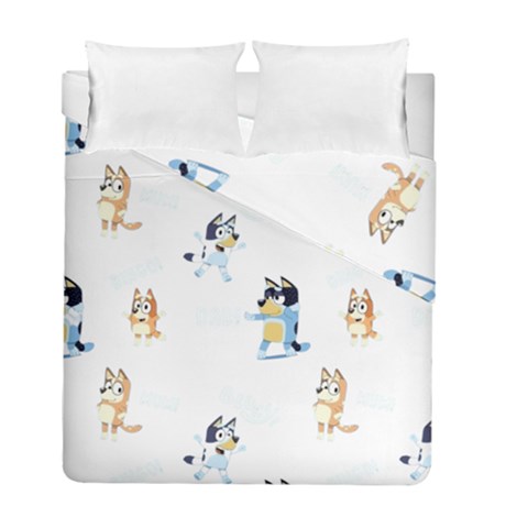 Bluey, Bluey merch, Bluey pattern, Bluey Bluey, bingo, Bluey design, bluey dog Duvet Cover Double Side (Full/ Double Size) from ArtsNow.com