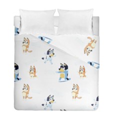Bluey, Bluey merch, Bluey pattern, Bluey Bluey, bingo, Bluey design, bluey dog Duvet Cover Double Side (Full/ Double Size) from ArtsNow.com