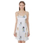 Bluey, Bluey merch, Bluey pattern, Bluey Bluey, bingo, Bluey design, bluey dog Satin Night Slip Bluey, Bluey merch, Bluey pattern, Bluey Bluey, bingo, Bluey design, bluey dog Satin Night Slip