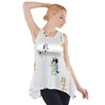 Bluey, Bluey merch, Bluey pattern, Bluey Bluey, bingo, Bluey design, bluey dog Side Drop Tank Tunic Bluey, Bluey merch, Bluey pattern, Bluey Bluey, bingo, Bluey design, bluey dog Side Drop Tank Tunic