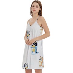 Mini Camis Dress With Pockets 