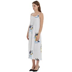 Casual Spaghetti Strap Midi Dress 
