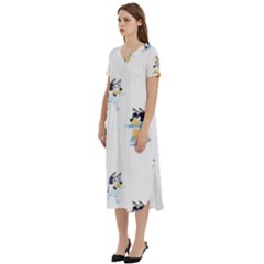 T-Shirt Midi Dress With Pockets 