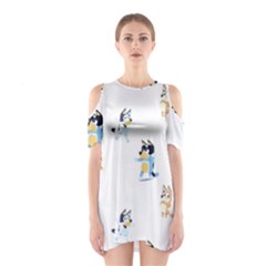 Shoulder Cutout One Piece Dress 