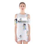 Bluey, Bluey merch, Bluey pattern, Bluey Bluey, bingo, Bluey design, bluey dog Shoulder Cutout One Piece Dress Bluey, Bluey merch, Bluey pattern, Bluey Bluey, bingo, Bluey design, bluey dog Shoulder Cutout One Piece Dress