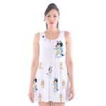 Bluey, Bluey merch, Bluey pattern, Bluey Bluey, bingo, Bluey design, bluey dog Scoop Neck Skater Dress Bluey, Bluey merch, Bluey pattern, Bluey Bluey, bingo, Bluey design, bluey dog Scoop Neck Skater Dress