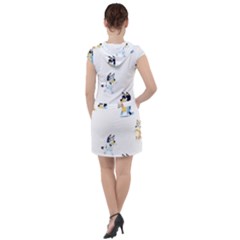 Drawstring Hooded Dress 