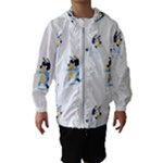 Bluey, Bluey merch, Bluey pattern, Bluey Bluey, bingo, Bluey design, bluey dog Kids Hooded Windbreaker Bluey, Bluey merch, Bluey pattern, Bluey Bluey, bingo, Bluey design, bluey dog Kids Hooded Windbreaker
