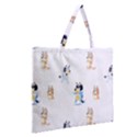 Zipper Large Tote Bag 