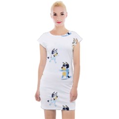 Cap Sleeve Bodycon Dress 